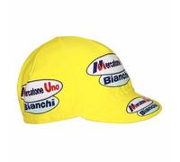 Casquette vélo Gist Equipe Vintage Mercatone Jaune