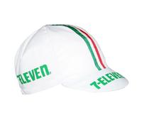 Casquette vélo Gist Equipe Vintage 7-Eleven Blanc