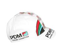 Casquette vélo Gist Equipe Vintage PDM Blanc