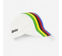 Casquette vélo route - Santini UCI Rainbow