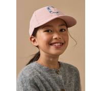 Casquette Velours Fille Rose Poudre 12A