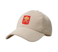 Casquette Velours Unisexe Anti-UV - Style État De La Cité du Vatican Militaire Ajustable Sport/Quotidien