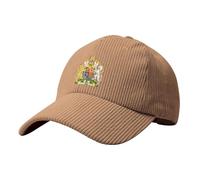 Casquette Velours Unisexe Anti-UV - Style Royaume-Uni De Grande-Bretagne Et D'Irlande du Nord Militaire Ajustable Sport/Quotidien