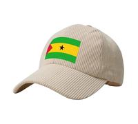Casquette Velours Unisexe Anti-UV - Style Sao Tomé-Et-Principe Militaire Ajustable Sport/Quotidien