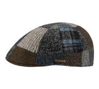 Casquette Viscott Patchwork by Stetson marron-bleu L (58-59 cm)