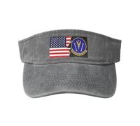 Casquette Visiere 1Re Escadre des Opérations Spéciales Et Amérique Visor Cap Réglable Baseball Cap Unisexe Casquette Pare-Soleil pour Été Cyclisme Sport