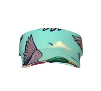 Casquette Visiere Canards Colverts en Vol Casquette Pare-Soleil Unisexe Golf Hat Réglable Baseball Cap pour Cyclisme Été Sport