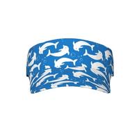 Casquette Visiere Dauphin Mignon Casquette Pare-Soleil Anti-Soleil Golf Hat Retro Baseball Cap pour Sports Course À Pied Cyclisme