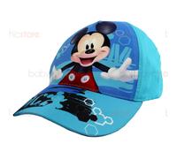 Casquette visière Mickey Mouse bleu clair