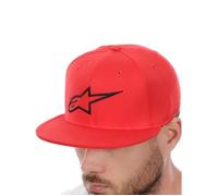 Casquette visière plate Flexfit Alpinestars Ageless Rouge S/M
