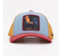 Casquette visière velours blason coq Homme HATFIELD Taille unique