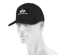 Alpha Industries Velcro II Cap Couvre-chefs pour homme Taille onesize - Noir