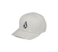 Casquette Volcom Full Stone Flexfit grise chinée pour homme (6 panneaux)