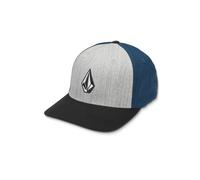 Volcom - Casquette Full Stone Hthr Flexfit Deep Blue Homme - Homme - Taille s/m - Bleu