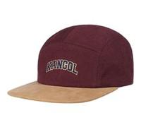 Casquette Washed Cotton 5-Panel by Kangol bordeaux One Size