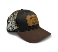 Casquette West Coast Choppers Hunter Trucker Marron CamouflageTaille unique Marron Camouflage