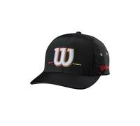 Wilson Casquette WTH11020R avec visière Homme Noir L/XL