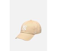 47 Brand Casquette de baseball MLB New York Yankees Clean Up sans étiquette Beige Taille unique