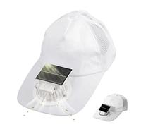Casquettes Base-ball Mesh Fraîches - 27x17,5cm Chapeau Large Bord, Ventilation Solaire 3 Vitesses | Chapeau Rechargeable USB | Essentiels Pêche Pour Plage Randonnée Camping Pêche, Hommes Femmes