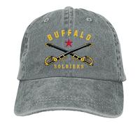 Casquettes Baseball Histoire Américaine des Buffalo Soldiers Casquettes Athlétique Chapeau Respirant pour Course À Pied Extérieur Été