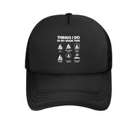 Casquettes baseball hommes et femmes Ce que je fais pendant mon temps libre Voile Voilier Bateau Chapeau Homme Casquette Chapeaux Féminins Hommes Casquette Baseball Homme Casquette Baseball Homme