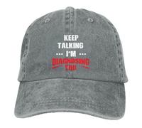 Casquettes Continue De Parler, Je Te Diagnostique Une Queue De Cheval Casquettes Sport Séchage Rapide Anti-UV Solaire Cap pour Course À Pied Golf Été