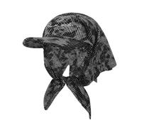 Casquettes de baseball à carreaux tendance avec cravate réglable, idéal pour les étudiants et les activités de fitness, chapeau à carreaux élégant résistant au soleil, Grille noire filtrante, Taille