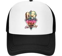Casquettes de Baseball Classiques Casque Get Lucky Trucker Chapeaux Rock Band Mesh Net Casquette de Baseball pour Hommes Femmes Hip Hop Snapback Caps Streetwear Cadeau