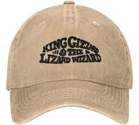 Casquettes de baseball classiques King Gizzard Australian Rock Music Noir Sport de plein air Trucker Chapeau Couple Femmes Casual Protection solaire Taille réglable