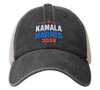 Casquettes de Baseball de Haute qualité, 2024 Campagne présidentielle Casquette de Baseball décontractée Sport de Plein air Chapeau de Camionneur d’été Unisexe-Teens Snapback Cap