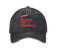 Casquettes de Baseball de Haute qualité, Armin Van Buuren State of Trance Logo Casquette de Baseball Soleil Randonnée Pêche Lavé Hip Hop Chapeaux Hommes Adulte Classique Imprimé Snapback Cap