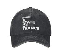 Casquettes de Baseball de Haute qualité, été Armin Van Buuren État de Transe Logo Casquette de Baseball Sun Washed Trucker Hat Hommes Adulte Tendance Randonnée Pêche Casquettes de Baseball