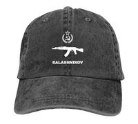 Casquettes de Baseball de Haute qualité pour Hommes et Femmes, Casquette d’été Pare-Soleil soviétique Kalachnikov AK-47 CCCP Marteau Hip Hop Caps Russe URSS CCCP Chapeau de Cow-Boy Chapeaux à pic