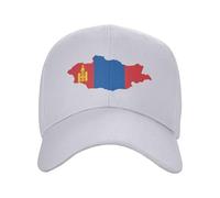 Casquettes De Baseball Drapeau Américain Mongolie Mongol Casquette De Camionneur Retro Respirant Chapeau pour Été Golf Course À Pied