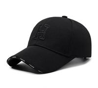 Casquettes De Baseball Femme,Casquettes D'éTé Pour Hommes Et Femmes PréSentent De Petits Objets Une Version Pleine De Grosses TêTes Des Casquettes De Baseball Et Des Nuances (Black, One Size)