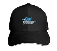 Casquettes de Baseball Flight Simulator 2020 Visor Snapback Cap Chapeaux d’Hiver d’Alpinisme pour Hommes Chapeaux Homme Femmes Été Outdoor Sport Cadeau