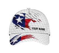 Casquettes De Baseball Golf Personnalisé (4) Strapback Cap | Casquettes de Baseball Réglable Strapback Cap Unisexe Chapeaux Pare-Soleil Pour Voyages Cadeau Golf