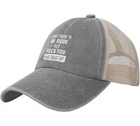 Casquettes De Baseball Je Ne Veux Pas Être Impoli, mais Tais-Toi Et Va Te Faire Foutre. Athlétique Mode Casquettes Confortable Solaire Cap pour Été Golf Course À Pied