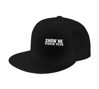 Casquettes De Baseball Montre-Moi Tes Seins Casquette De Camionneur Confortable Mode Solaire Cap pour Homme Extérieur Femme