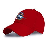 Casquettes de Baseball pour Hommes Casquette de Sport Réglable pour MV Agust Casual Golf Trucker Hats Chapeau de Soleil D'été pour Unisexe(Red1,One Size)