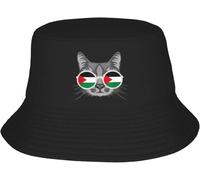 Casquettes de baseball pour hommes et femmes, unisexe Palestine drapeau palestinien chat Gaza seau chapeau pliable pêcheur chapeaux printemps décontracté voyage randonnée casquettes écran solaire ch