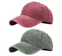 Casquettes De Baseball Unisexes, 2 Pièces, Chapeaux Réglables, Visière À La Mode, Rétro, Accessoires Pour Vêtements