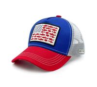 Casquettes de camionneur pour enfants pour garçons, casquette de baseball à mailles avec languette arrière pour tout-petits âgés de 2 à 6 ans, Rouge, Taille unique