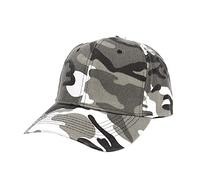 Casquettes de camouflage pour hommes, femmes, pour l'extérieur, casquettes, visières horizontales, pour casquettes de baseball, gris, Taille unique