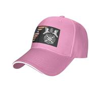 Casquettes de Golf Drapeau américain, Deux Oiseaux Noirs Jumeaux d'Odin,