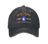Casquettes De Golf Expert du Commandement Sud, Vétéran De L'Opération Tempête du Désert Unisexe Casquette Visiere Sunhat pour Randonnée Motorcycle Activités