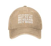 Casquettes de Golf Il Fait Presque Aussi Chaud Que Mon Mari Chapeau de