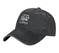 Casquettes De Golf Je Jure Solennellement Que Je Ne Fais Rien De Bon Unisexe Casquettes De Golf Anti-Soleil Cap pour Les Saisons Femmes Hip Hop