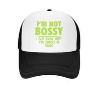 Casquettes De Golf Je Ne suis Pas Autoritaire, Je Sais Simplement Ce Que Vous Devriez Faire. Respirante Hip Hop Chapeaux Baseball Cap pour Voyages Homme Randonnée