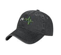 Casquettes De Golf Le Battement De Cœur d'un Joueur Casual Casquettes De Golf Sunhat pour Jogging Sports Pêche
